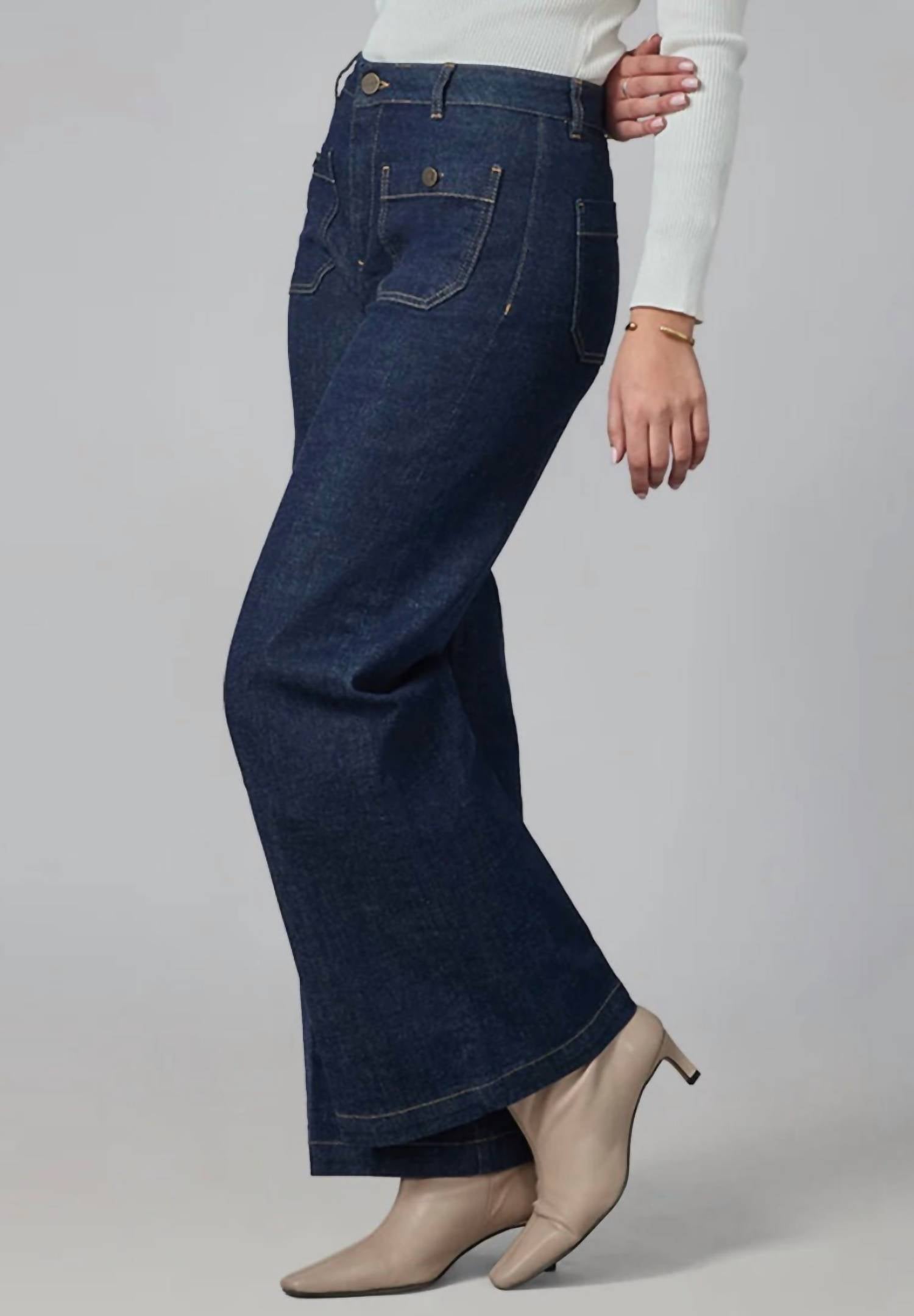 Lola Jeans - Ultra High Rise Wide Leg Jeans
