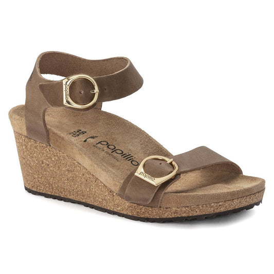 Birkenstock - Women's Solely Ring Buckle Wedge Heel Sandal