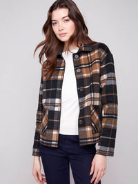 Charlie B - Reversible Plaid Jacket