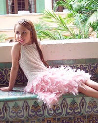 Derhy Kids - Beaded Feather Dress