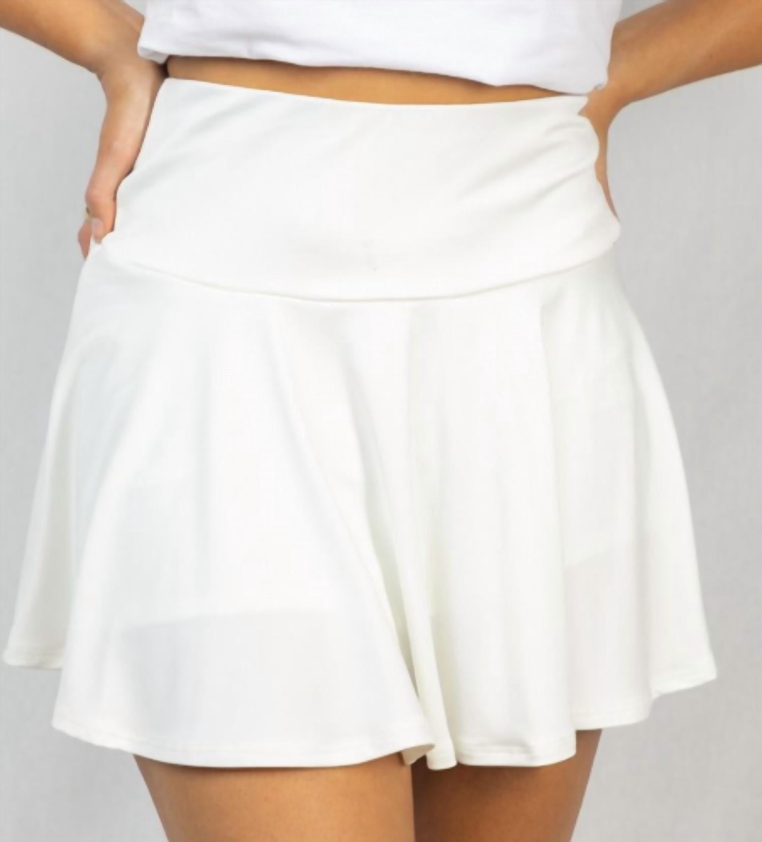 White Birch - Athletic Skort