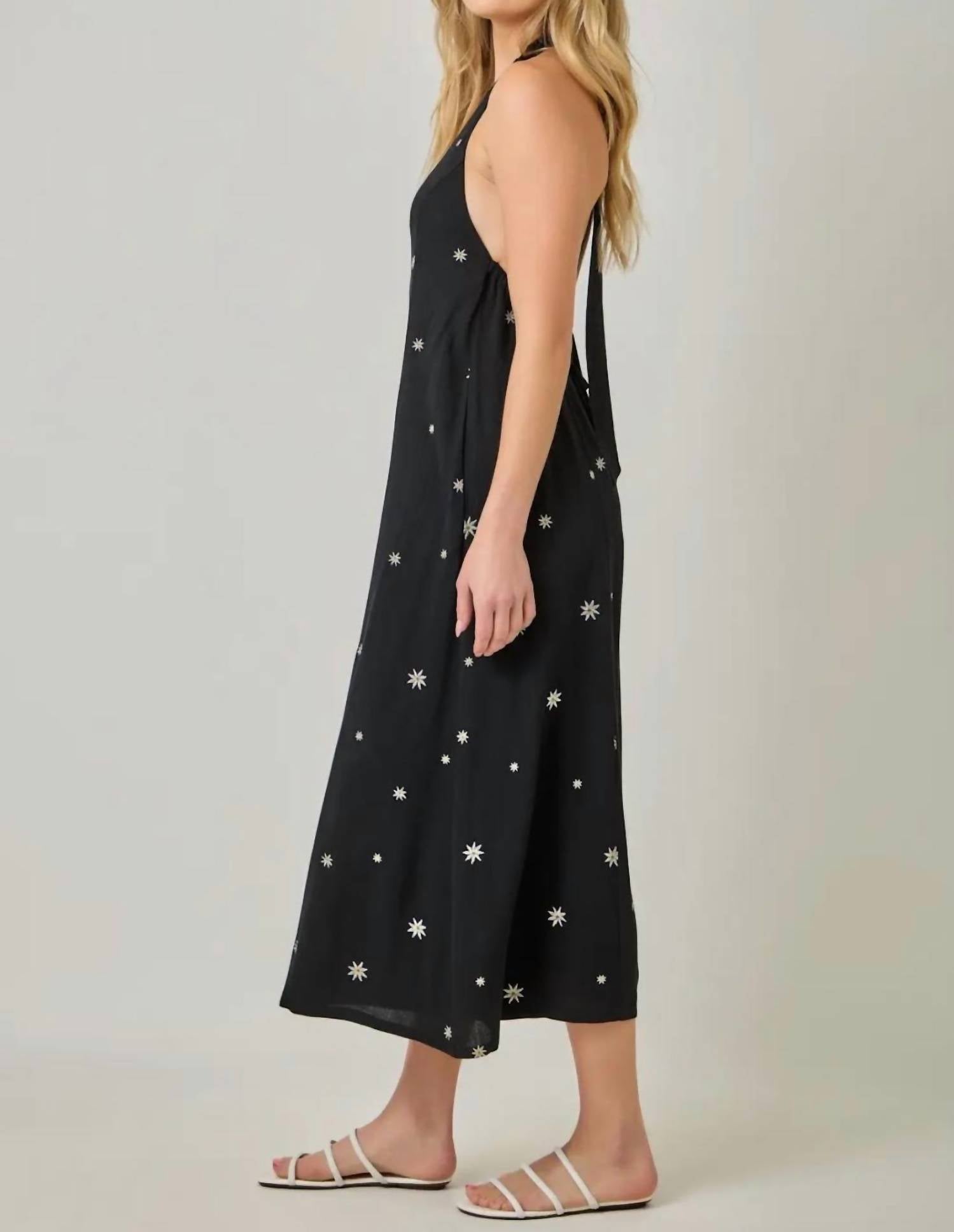 Mystree - Daisy Halter Jumpsuit
