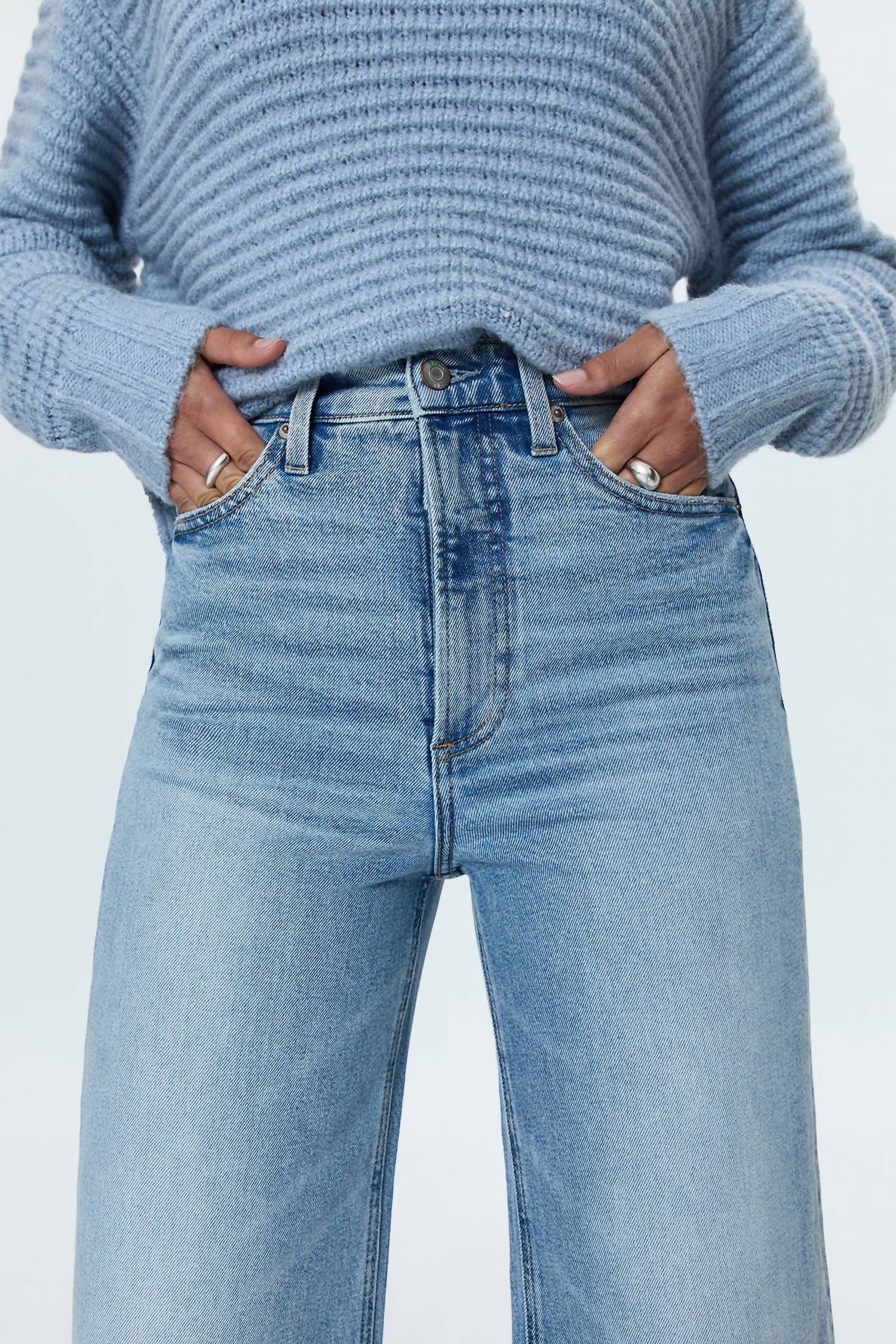 Pistola - Lana High Rise Ultra Wide Leg Jeans