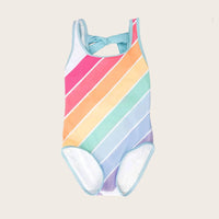 Saint Ida - Playa Del Rey Rainbow One Piece Tank