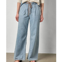Lilla P - Wide Leg Denim Pants