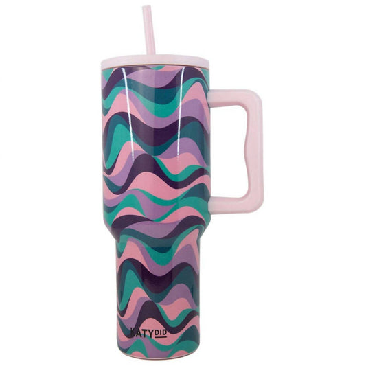 Katydid - Swirl 38 Oz Insulated Tumbler