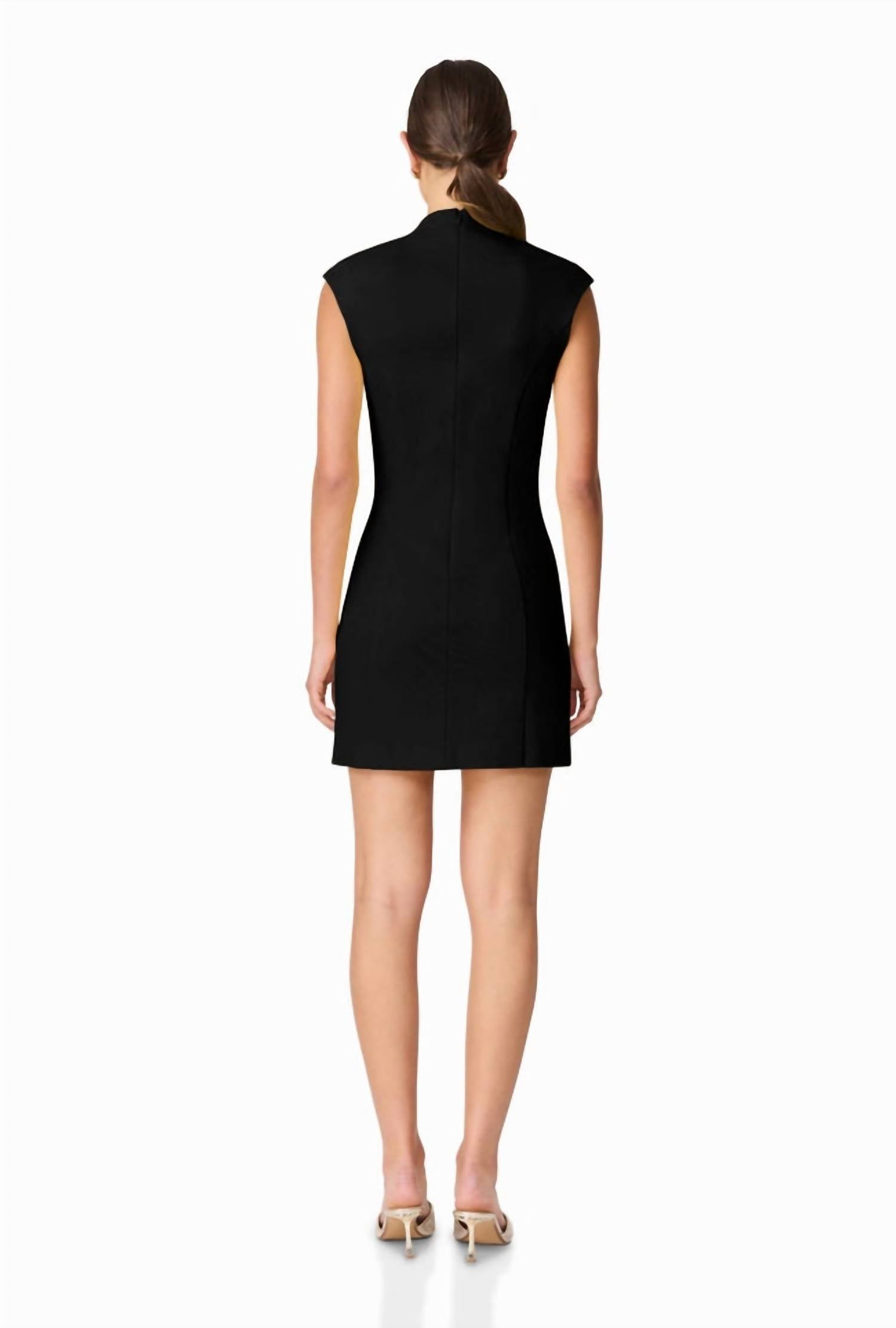 Elliatt - Evee High Neck Mini Dress