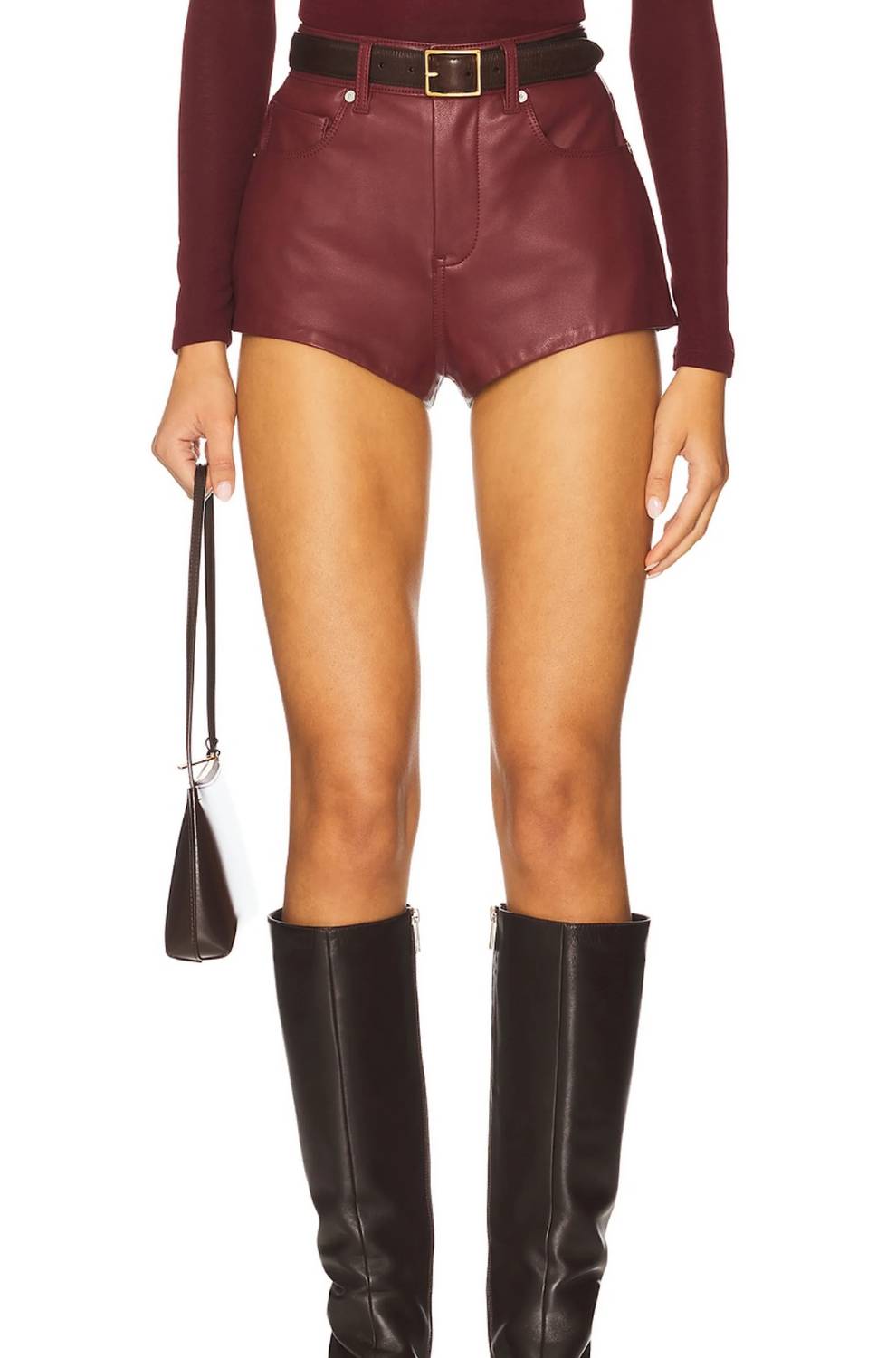 Blanknyc - Hot Faux Leather Shorts