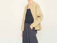 Grade & Gather - Placket Denim Jacket