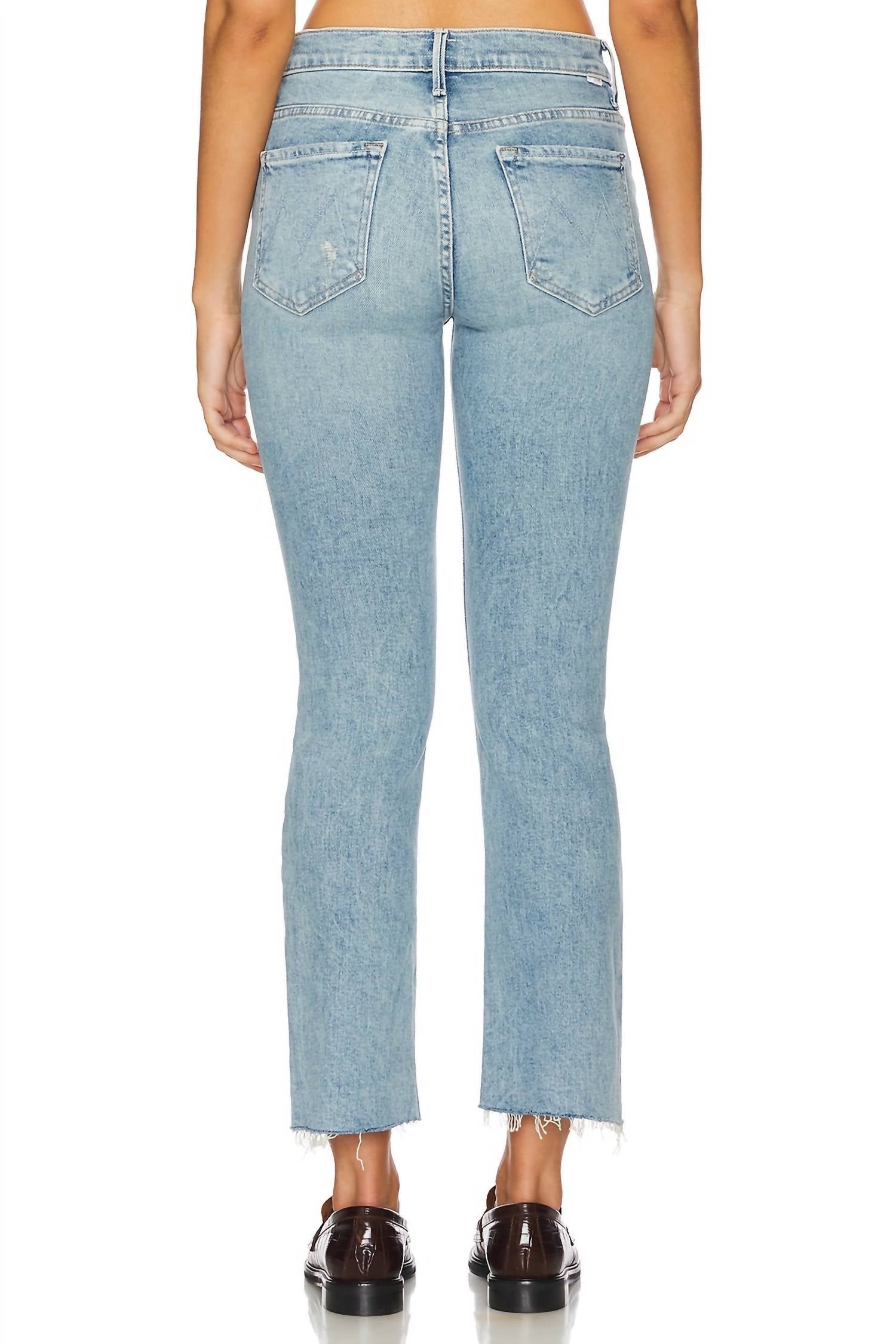 Mother - Insider Flood Fray Jeans