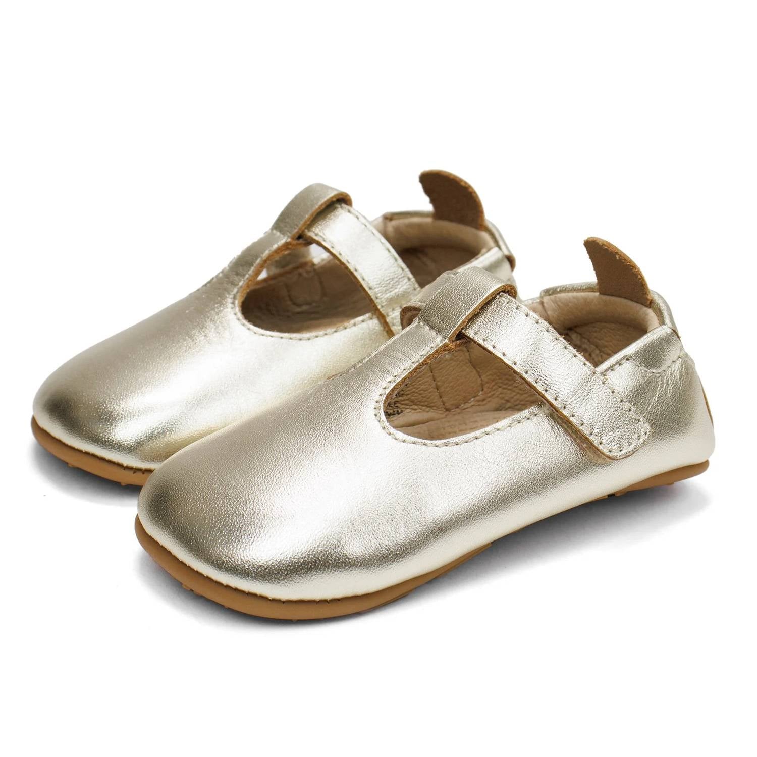 Oldsoles - Toddler's Ohme-bub Leather Shoes