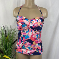 La Blanca - Floral Print Tankini Swim Suit Top