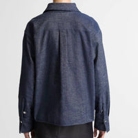 Vince - Cropped Long Sleeve Shirt