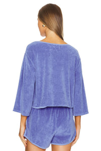 Nation Ltd - Fallon Terrycloth Popover Top