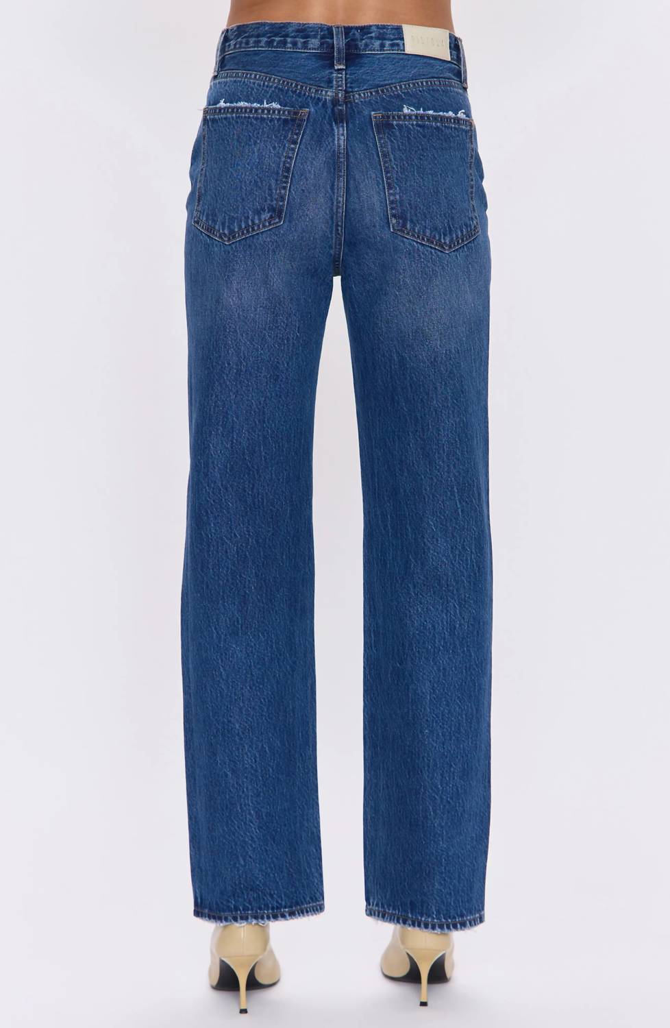 Pistola - Cassie Super High Rise Straight Leg Jeans