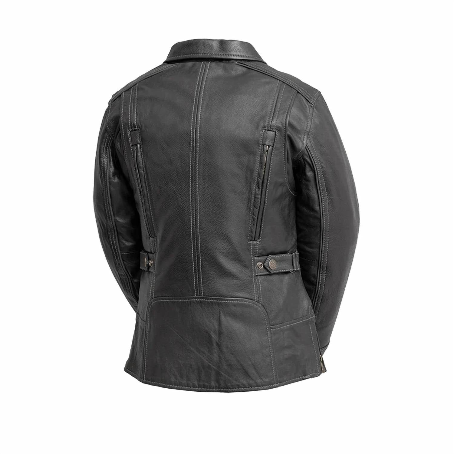 First Mfg Co. - Women's Free Spirit Motorcycle Leather Jacket