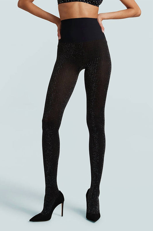 Commando - Sparkle Rib Semi Opaque Tights