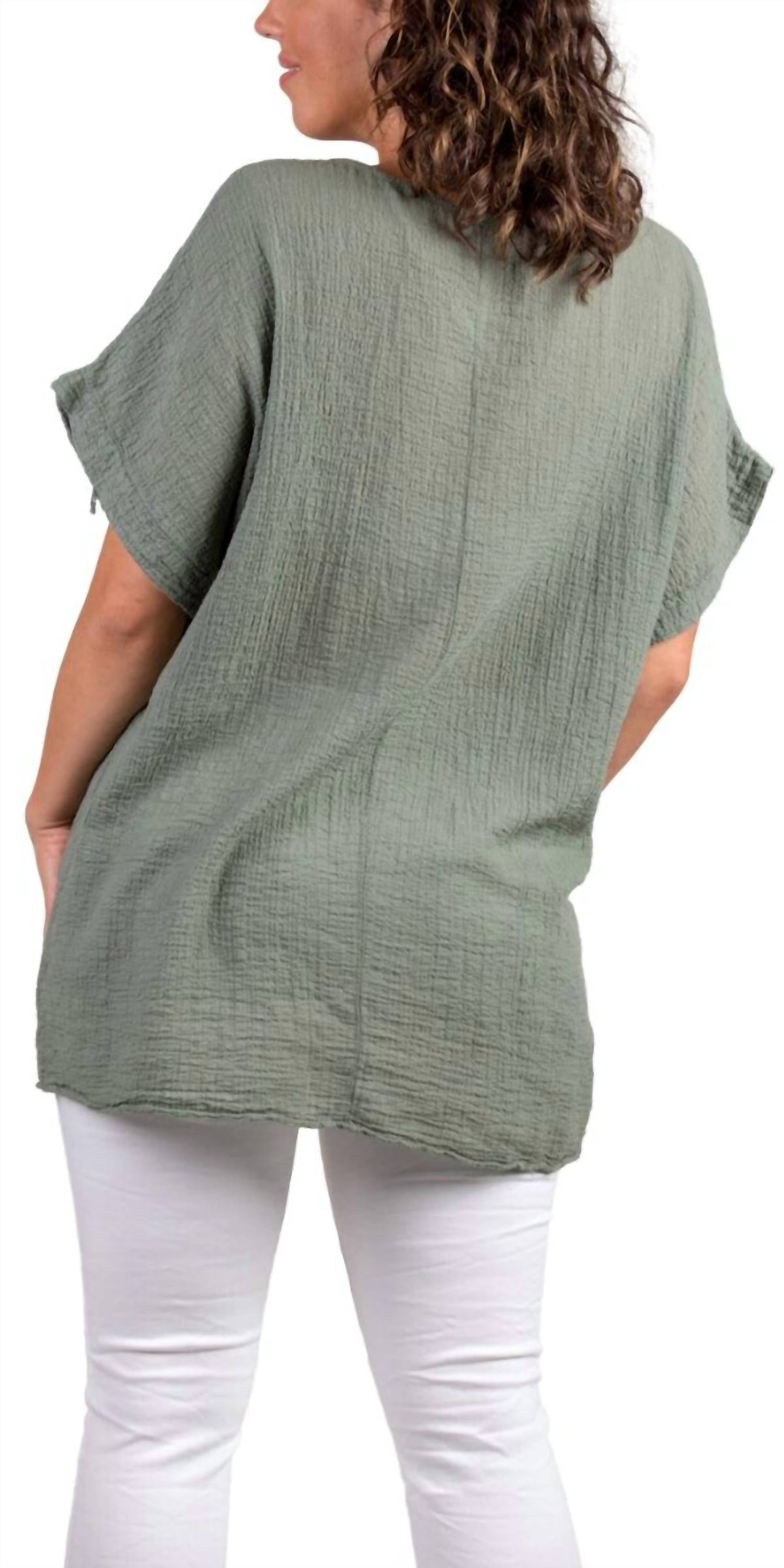 Gigi Moda - Campana Cotton Top