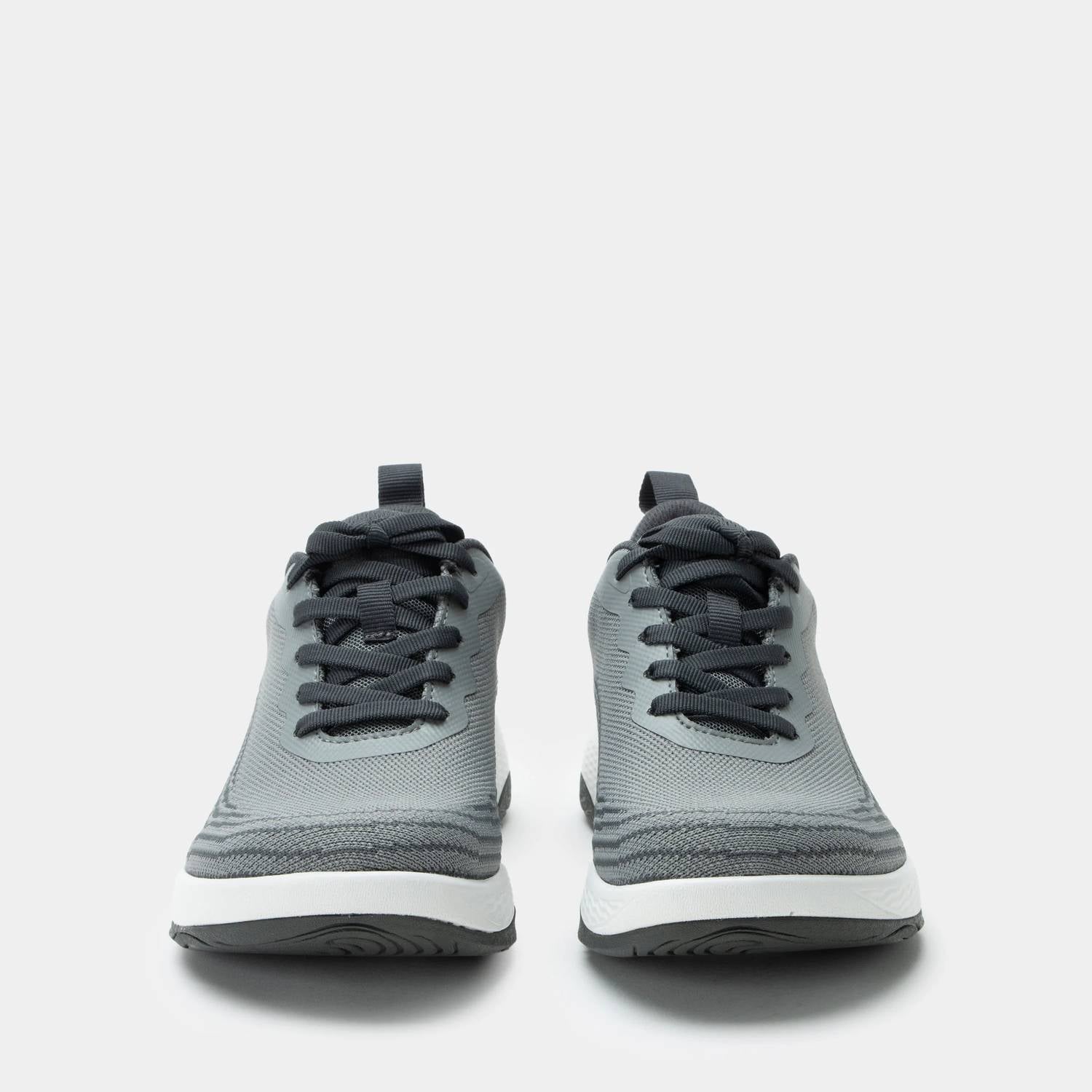 Alegria Women's In8 Comfort Lace Up Sneakers in grey - women's sneaker - alternate view
