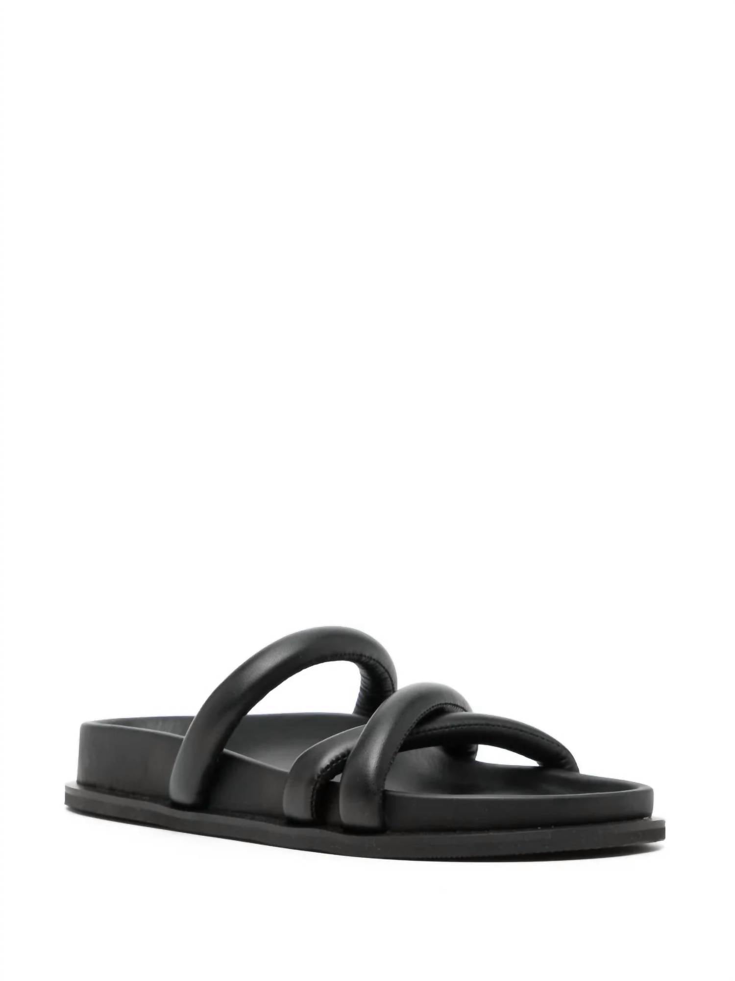 St. Agni - Women's Soft Cross Strap Slide