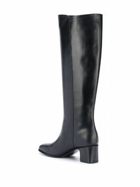 Salvatore Ferragamo Women's Gancini Knee-high Boot in black - women's shoe - alternate view