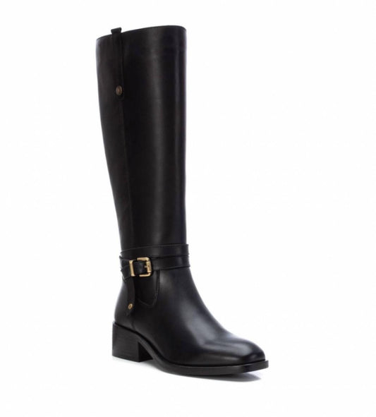 Xti - Women's Carmela Leather Dress Boots