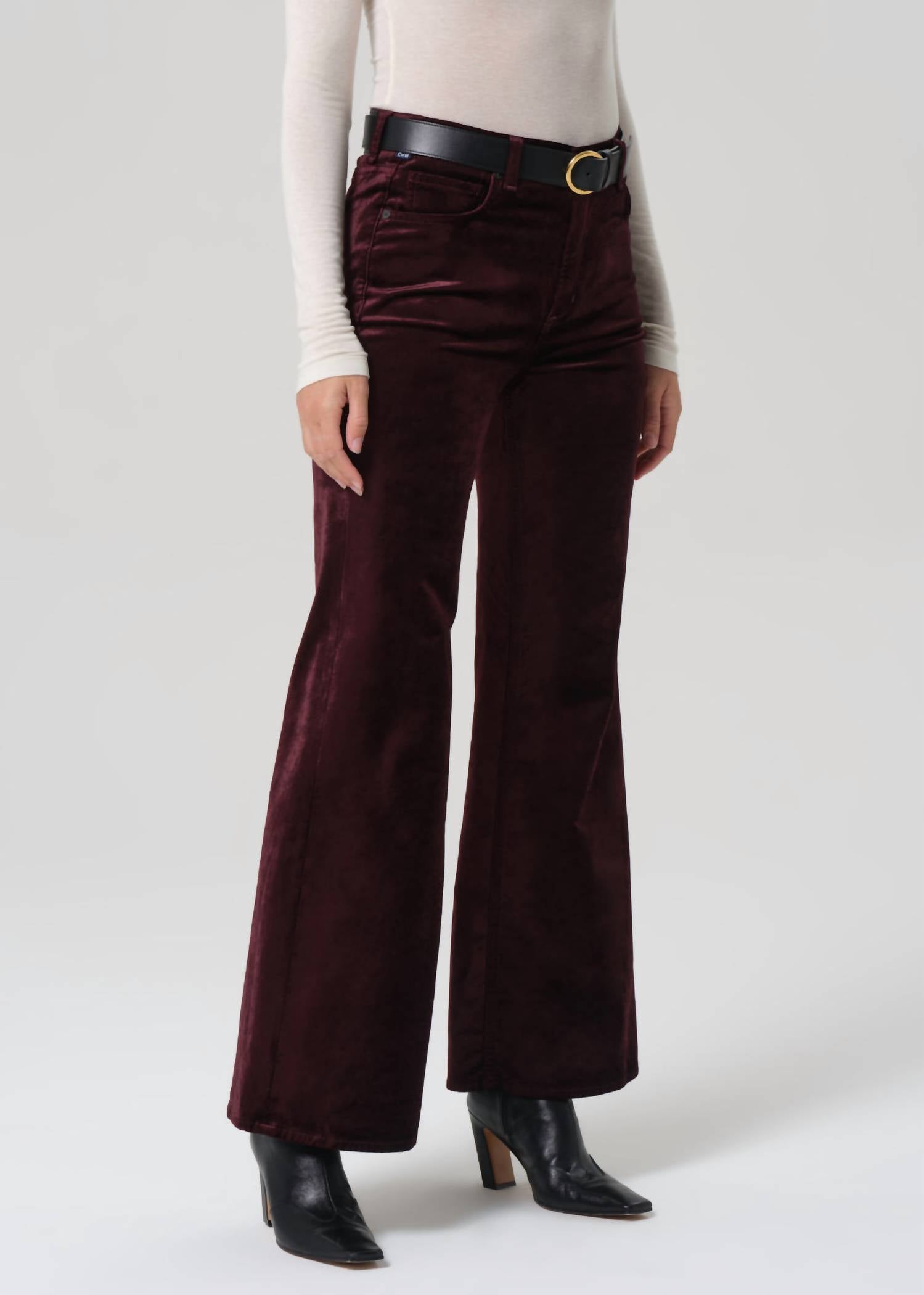 Citizens Of Humanity - Kimberly 70s Flare Velvet Pants