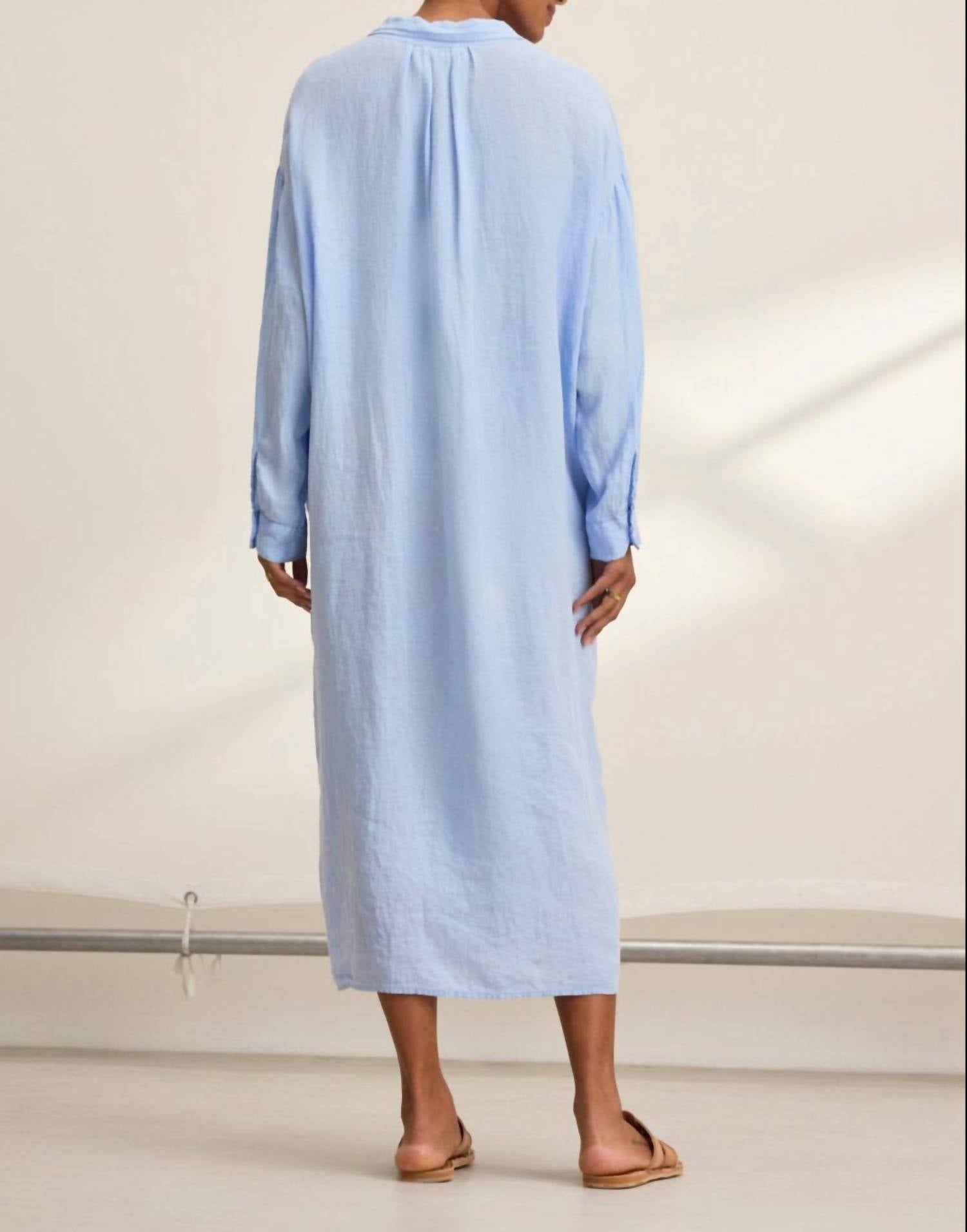 Velvet by Graham & Spencer Nicole Dress in chill - women's dress - alternate view