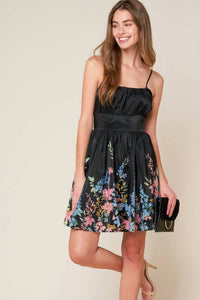 Flying Tomato - Midnight Wildflower Dress