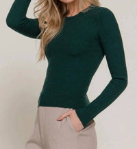 Active Basic - Ribbed Knit Long Sleeve Top