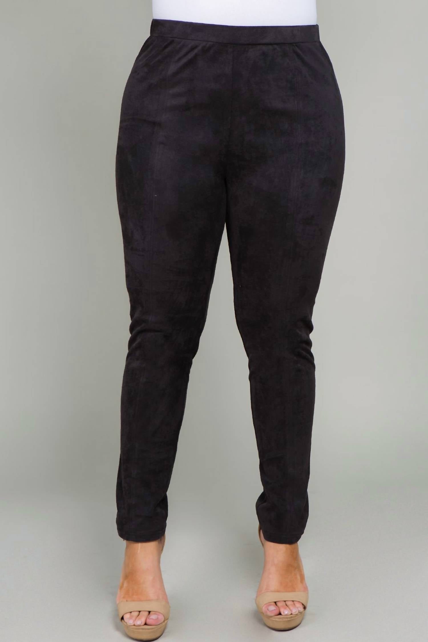 Faux Suede Plus Legging