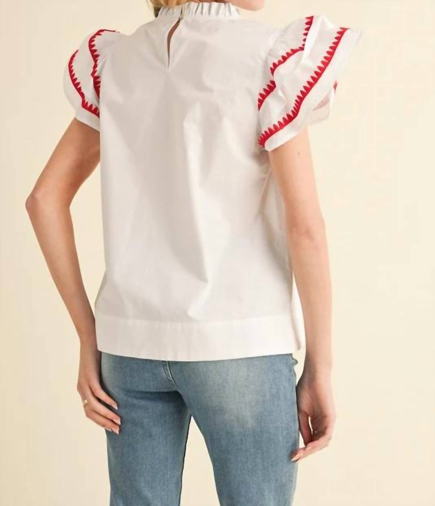 Jodifl - Red Rover Top