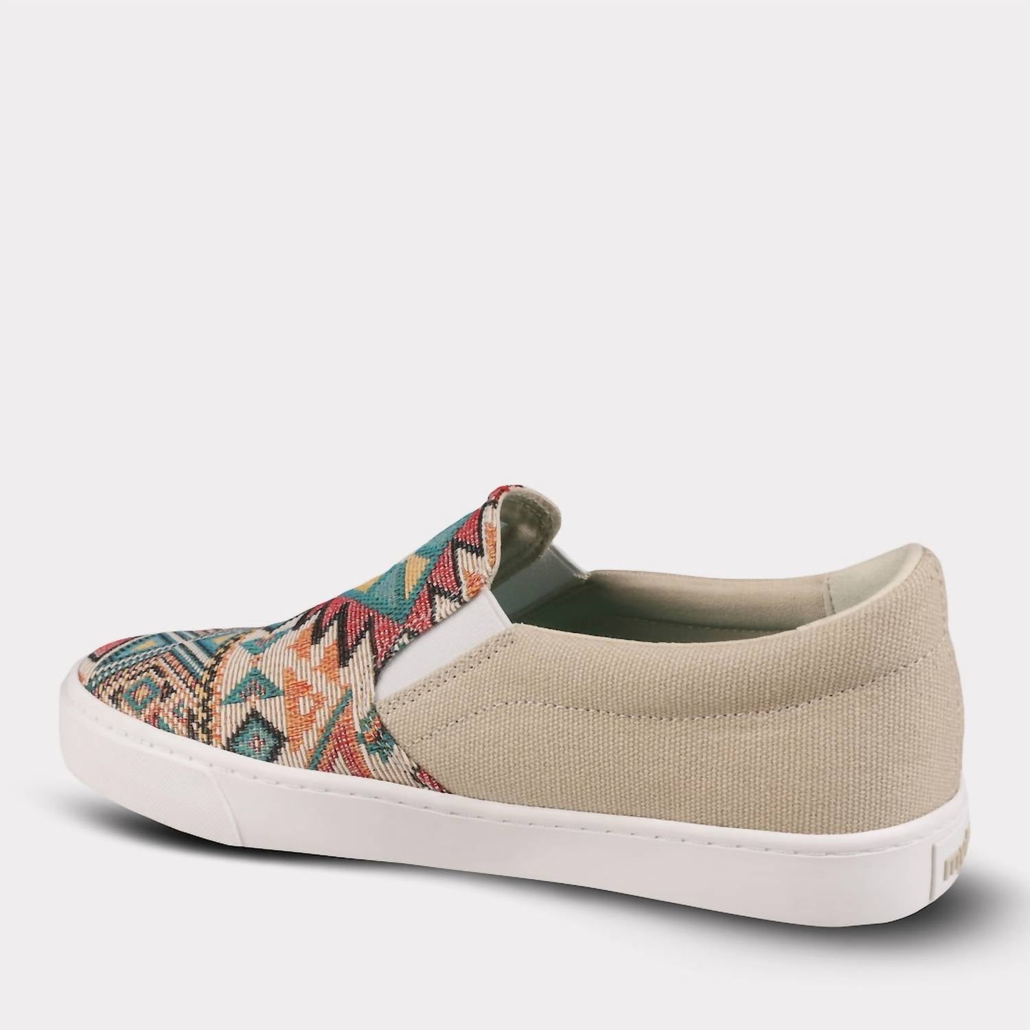 Mykos Women's Pipers Slip-on Shoe in taupe multi - women's sneaker - view 5