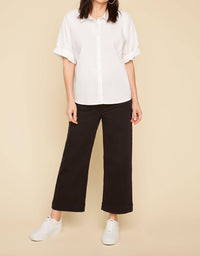 Renuar - Women's Wide Leg Ankle Pant