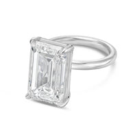 Diana M Jewels - Women's Emerald Lab-Grown Diamond Fashion Ring (1.00 Ct) - Delicate