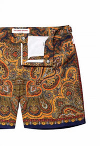 Orlebar Brown - Boy's Beachwear Russell Mystique Paisley Shorts