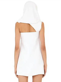 Salvatore Ferragamo - Women's Hooded Mini Dress