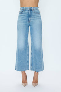Pistola - Lana Crop High Rise Ultra Wide Leg Jeans