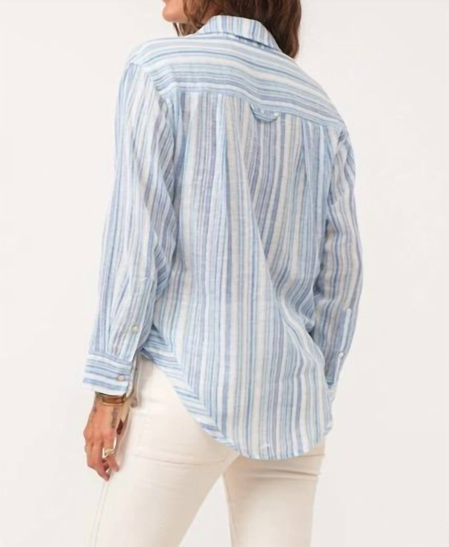 Dear John Denim - Lola Oversized Button-down Boyfriend Shirt