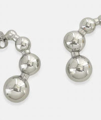 Omg Blings - Women's Sphere Hoops Earrings