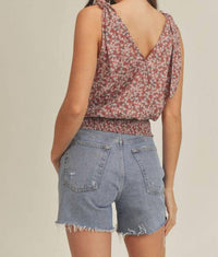 Aemi + Co - Floral Tank Blouse
