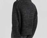 Something Navy - Chunky Cropped Cardigan