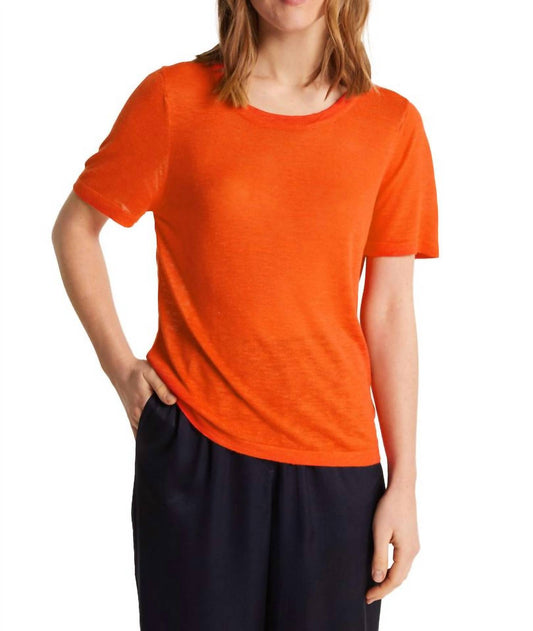 Maison Montagut - Lucie Linen Silk Tee