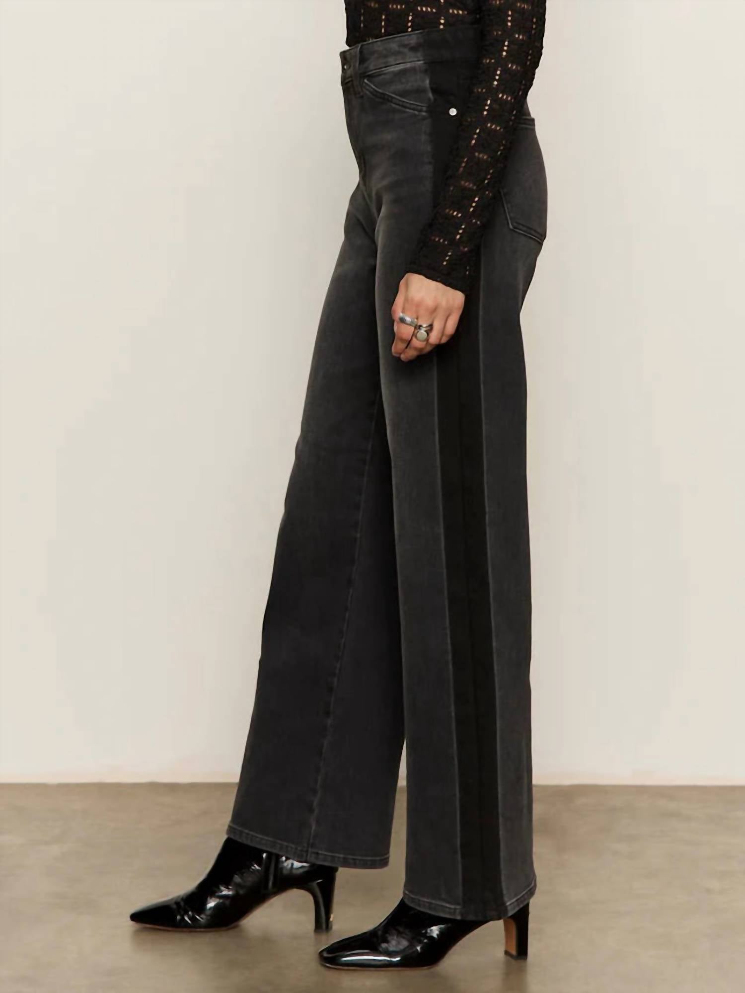 Sanctuary - Tuxedo Relaxed Straight Jean