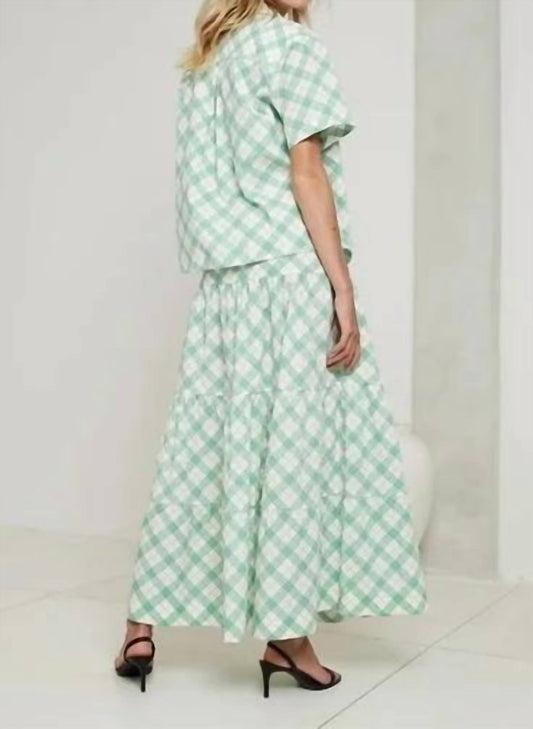 S/W/F - TIERED MAXI SKIRT