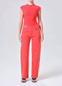 AGOLDE Arc Wide Leg Jean in carnival - women's jeans
