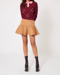 Manoush - Gabardine Mini Skirt