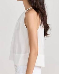A.L.C. Caroline Sleeveless Top in ivory 1 - women's blouse - alternate view