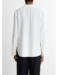 Vince - Metal Ball Button Long Sleeve Shirt