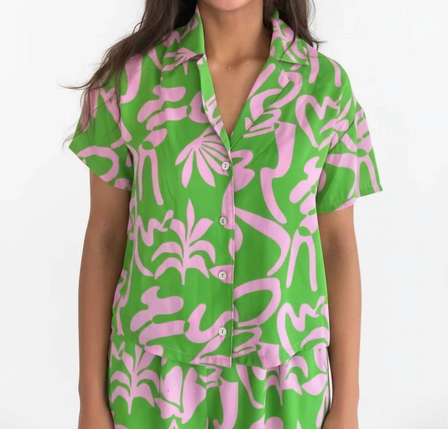 Adrienne - Arden Button Down Top